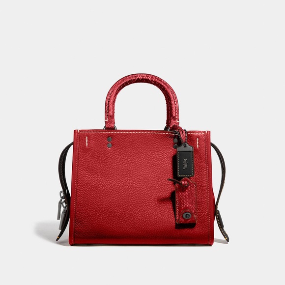 Coach Handbags - ISO coach rogue 25 with snakeskin